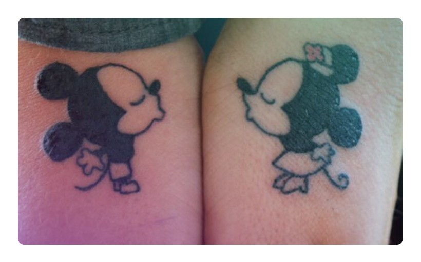 Would You Dare To Get A Couple Tattoo This Valentine's Day?