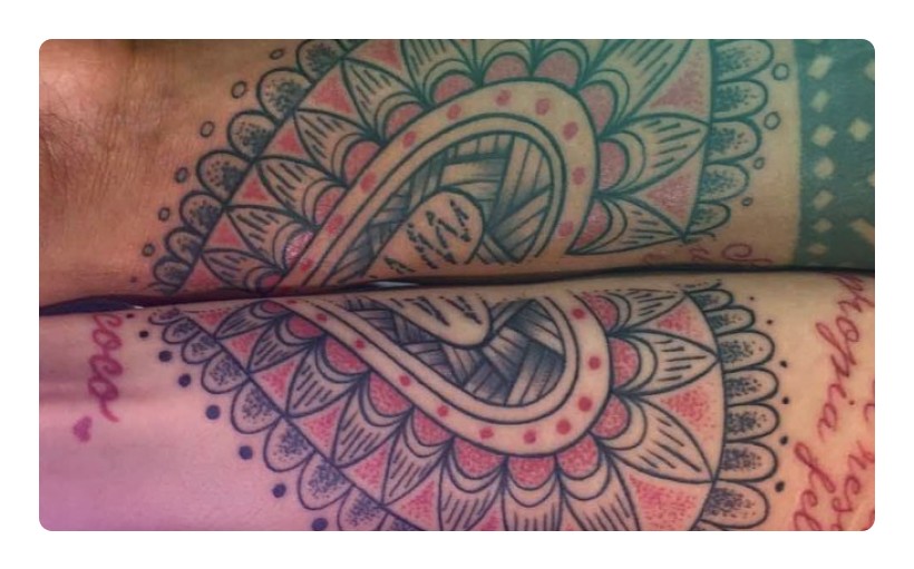 Soulful Matching Mandala Tattoo Set Symbolic Connection for 2 Intricate and  Meaningful Partner Ink Duo Tattoo Idea Tattoo Designs - Etsy