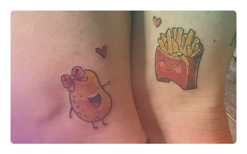 pīwakawaka as cute couple tattoos for Helen & Matt 🖤 such a fun concept  and excellent hiking conversation, thank you! dm/email to b... | Instagram