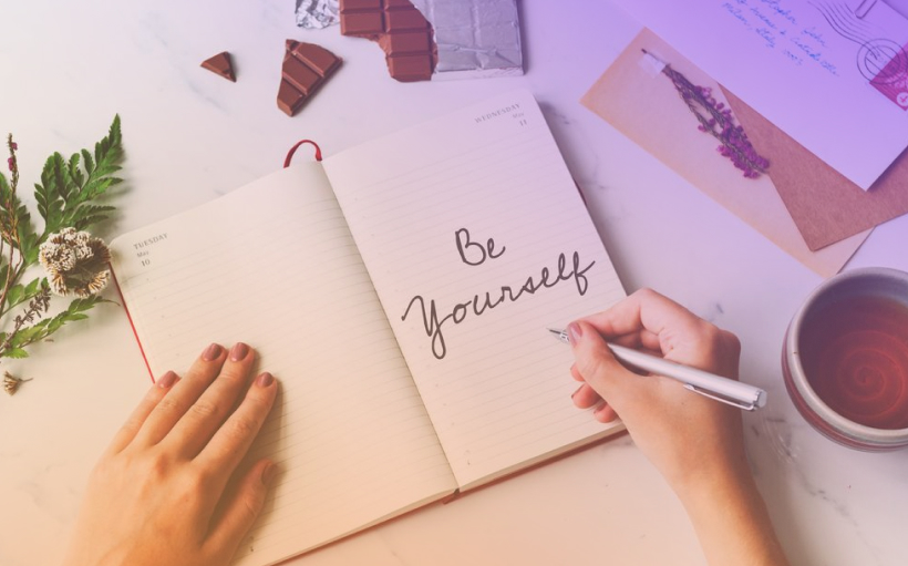 Journaling is a great way to practice self love